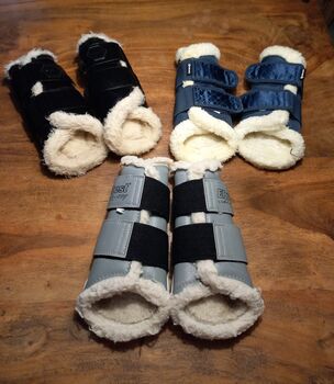 ⭐️Eskadron u. a.⭐️3 Paar Fellgamaschen in Größe M, Eskadron , Familie Rose, Tendon Boots, Wrestedt 
