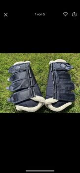 Eskadron Allround Gamaschen Platinum Edition hinten, Eskadron Platinum, Karottenschubserin, Tendon Boots, Winnenden