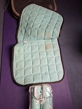 Eskadron Big square iceblue Schabracke Dressurschabracke Bandagen Eskadron 