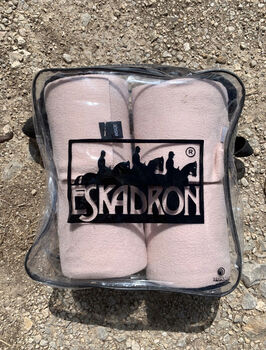 Eskadron Cotton Schabracke + Bandagen powder rose Eskadron Cotton