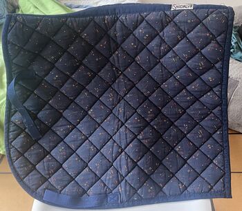 Eskadron Dressur Schabracke, dunkelblau/bunt, Eskadron, Maika Zimmer, Dressage Pads, Heidenrod