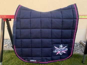 Eskadron Generation Schabracke | Navy-Neonpink | DL, Eskadron , Ti-Ka, Dressage Pads, Haibach