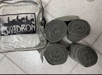 Eskadron Graue Fleecebandagen, Eskadron  Fleecebandagen , Sophie Kerl, Horse Bandages & Wraps, Bochum 