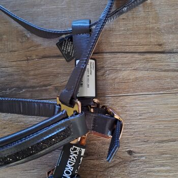 Eskadron Halfter WB Basalt Grey mit Führstrick Eskadron 