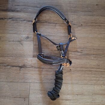 Eskadron Halfter WB Basalt Grey mit Führstrick, Eskadron , ADN, Halters, Duisburg