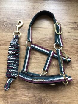 Eskadron Halfter Heritage Racinggreen P1 Set, Eskadron  P1 Halfter-Set HW 2016 (racinggreen/merlot/pearl), Corinna, Halters, Waltrop