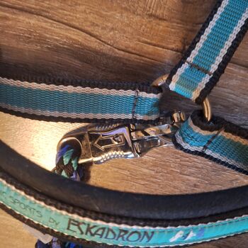 Eskadron Halfter mit Führstrick Mint Eskadron 