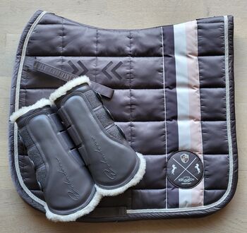 Eskadron Heritage Schabracken-Set DL **top Zustand**, Eskadron  Heritage , Anru, Dressage Pads, Soest