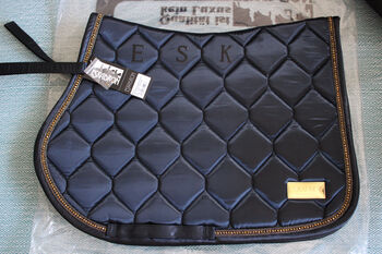 Eskadron Horsebrands Schabracke Navy Gold VS, Eskadron , Alex , Dressage Pads, Köln 