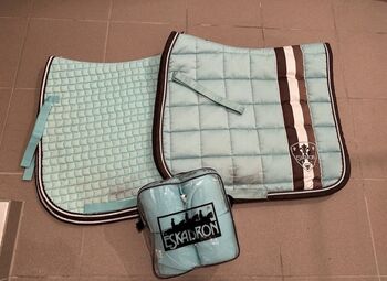 Eskadron Iceblue, Eskadron  Big Square, Cotton und Bandagen , Laura Stübe, Dressage Pads, Emmerich am Rhein 