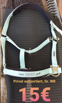 Eskadron Jade Halfter Gr. WB, Eskadron  Glossy, Juliane, Halters, Bayreuth 