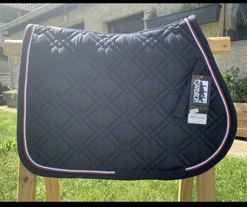 Eskadron Classic Sports Brilliant Schabracke VSS navy, Eskadron Classic Sports, Tina, Dressage Pads, Dahlewitz 