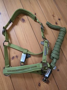 Eskadron moss green Halfter Pony Platinum Strick, Eskadron Platinum, Pferdi, Halfter, Ponitz