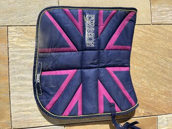 Eskadron Next Generation HW 2014 UK-Schabracke navy deep-pink, Eskadron UK-Schabracke , A. F. , Dressage Pads, Laupheim