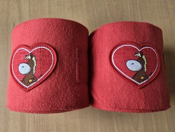 Eskadron Nici Bandagen rot 2 Stück, Eskadron Nici, Pferdi, Horse Bandages & Wraps, Ponitz