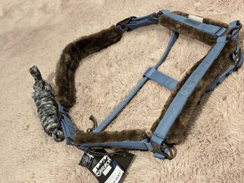 Eskadron Platinum Vintageblue Set, Eskadron  Platinum 2020, Jeannie Zeplin , Halters, Lilienthal 