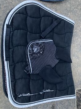 Eskadron Platinum Set Schwarz WB/VS/145, Eskadron  Platinum Edition , Katie , Dressage Pads, Langula 