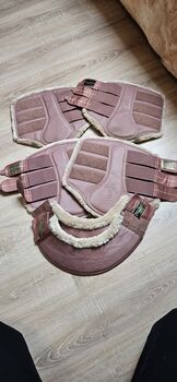 Eskadron rosewood Gamaschen Set L XL Glocken XL, Eskadron rosewood Rosewood, Natascha , Tendon Boots, Papenburg 