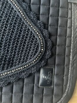 Eskadron Schabracke/Fliegenhaube WB VS Platinum, Eskadron Platinum dark navy, Carolin, Dressage Pads, Düren