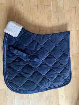 eskadron schabracke velvet fauxfur navy, eskadron velvet fauxfur crystal, Mara, Dressage Pads, Berlin