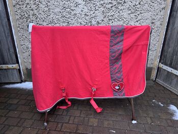 Abschwitzdecke Eskadron - Nici Red/Brownie - 145cm, Eskadron Nici, Judith , Horse Blankets, Sheets & Coolers, Wittenberge