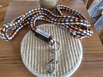 Eskadron Strick Papaya braun weiß Karabiner Eskadron Classic Sport 