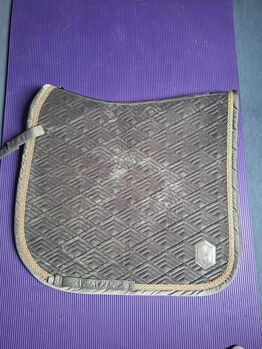 Eskadron velvet earl grey Schabracke Dressurschabracke, Eskadron , Julia, Dressage Pads, Tellingstedt 
