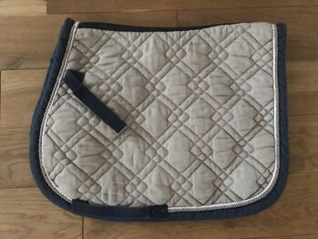 Eskadron Schabracke beige navy, Eskadron , Privat, Dressage Pads, Dinklage 