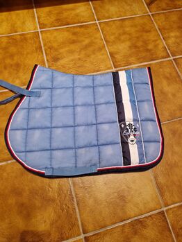 Eskadron schabracke sky blue, Nina Eigenmann, Dressage Pads, Schweizersholz