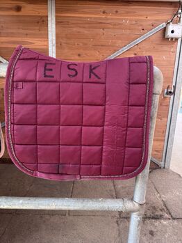 Eskadron Schabracke mit Bandagen Rustic Red, Eskadron, Sk, Dressage Pads, Landshut 