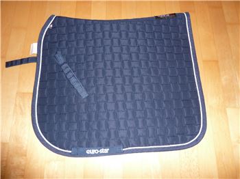 Euro-Star Schabracke Comfort Tex Dressur Warmblut Dunkelblau, Euro-Star Comfort Tex Dressur Warmblut Dunkelblau, Csilla Ronai, Dressage Pads, Korschenbroich