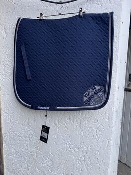 Europarat Schabracke Glitzer in blau Neu, Eurostar, Nadine, Dressage Pads, Kirchdorf am Inn