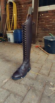 Euroriding Reitstiefel schnürung, Euroriding Pamplona, Carolin Ostermann , Riding Boots, Voltlage