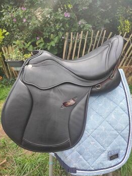 Vielseitigkeitssattel Zaldi Europa 2G, 19", Zaldi Europa 2G , Marion Kockrick, All Purpose Saddle, Schwarzenbek