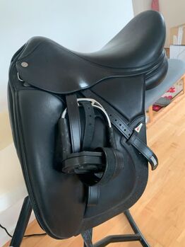 Exklusiver Selleria Equipe Bocelli Dressursattel 16,5, Selleria Equipe Bocelli, Ewald Vogel, Dressage Saddle, Riedlingen