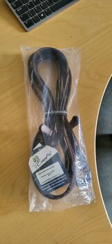 ExionPro Reins - Full Size | Oak Brown, ExpionPro Dotted Rubber Reins, Louise Watt, Other, Musselburgh