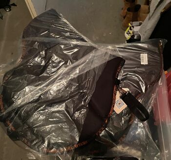 F.R.A. Reitpad DARDO Gr WB schwarz original verpackt NEU :) F..R.A. Dardo