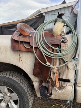 Fancy but ranchy ~rope saddle~, Royal King, Lilly Ankeney-Fox, Siodło westernowe , Franktown