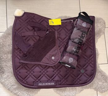 Felix Bühler Astro Set Schabracke Fliegenmütze Bandagen Vinegar Lila WB, Felix Bühler Astro, Leon, Schabracken, Nürnberg 