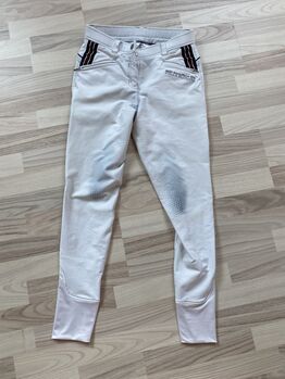 Felix Bühler Reithose Turnierreithose Gr 38 M 76 weiß Vollbesatz, KJ, Breeches & Jodhpurs, Heppenheim