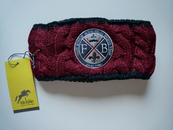 Felix Bühler~Damen Vollbesatz Reithose + Stirnband~brombeer/marine~Gr. 76~Neu~ Felix Bühler Lindsey + Emmi