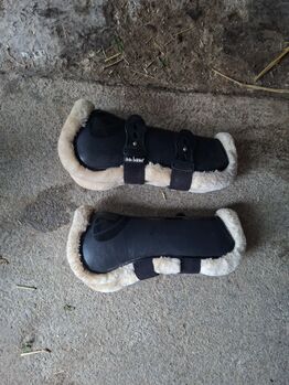 Felix Bühler Lammfell-Gamaschen (Größe Full / Warmblut, Michelle wilms , Tendon Boots, Utzenaich 
