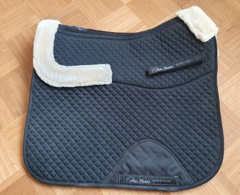 Felix Bühler Lammfellschabracke schwarz *Neuwertig*, Felix Bühler, V.F., Horse Blankets, Sheets & Coolers, Freiberg am Neckar 