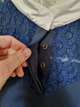 Felix Bühler turniershirt 36 S blau rosegold Felix Bühler  Turniershirt 