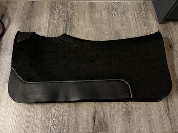 Filz Westernpad Western Pad Full Schwarz 80cm x 78cm x 2cm, Tanja Hochhaus , Western Pads, Schwarzenberg