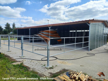 Zäune für Paddocks, Reitplätze & Weiden Hochwertige Pferdezäune | Pferdekoppelzaun AUSSENBOXEN PADDOCK - Zäune