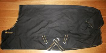 Decke, Bucas, Irish TO 50 light H/N, 140 cm RL, schwarz, Bucas Irish TO 50 light High Neck, Sabine , Horse Blankets, Sheets & Coolers, Königswinter