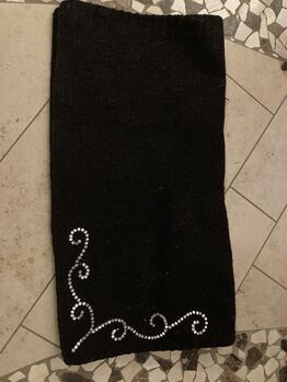 Blanket Western Straßsteine Glitzer schwarz