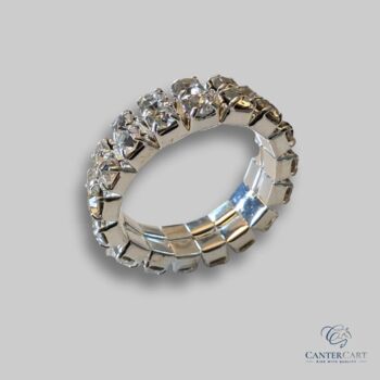 Rhinestone Braiding Bands for Horses | CanterCart Canter Cart