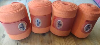 Fleecebandagen neu, Busse Fleecebandagen Orange , Ramona Rastädt , Horse Bandages & Wraps, Bad Brambach 